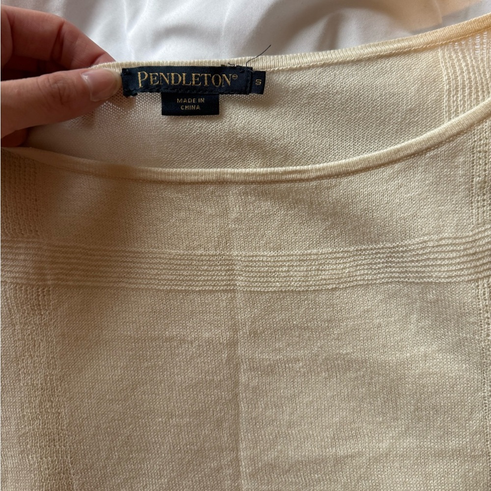 Women’s Pendleton Airy Windowpane Pullover - image 4